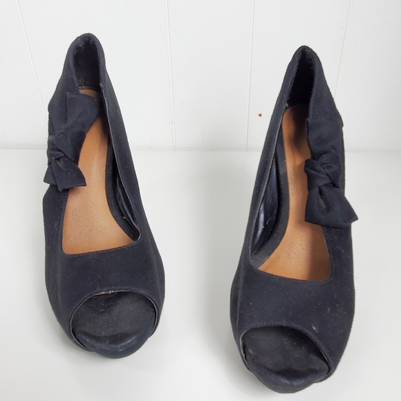 Xhilaration open toe 5" heels size 8.5 - Picture 10 of 11